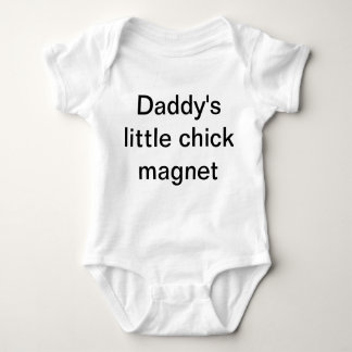 Daddy's Little Chick Magnet Baby Bodysuit