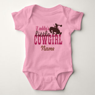 "Daddy's Little Cowgirl" Tutu Bodysuit