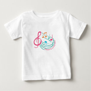 Daddy's little diva baby T-Shirt