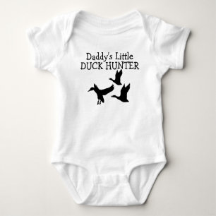 Daddys Little Duck Hunter Baby Bodysuit
