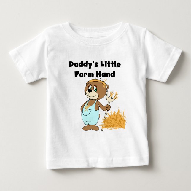 Daddy's Little Farm Hand Tshirts and Gifts (Front)