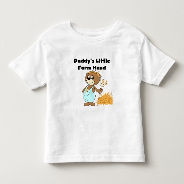 Daddy's Little Farmhand Tshirts and Gifts (Front)
