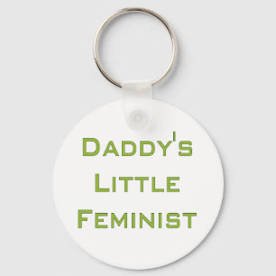 Daddy's little feminist key ring
