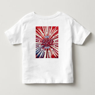 Daddy's Little Firecracker! USA 250 Fireworks  Toddler T-Shirt