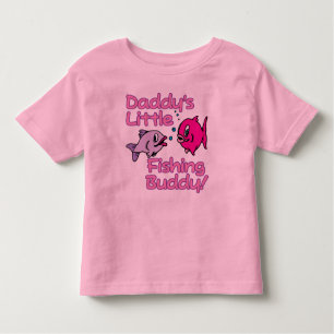 DADDY'S LITTLE FISHING BUDDY! TODDLER T-Shirt