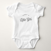 Daddy's Little Girl Baby Outfit, Organic Outfit