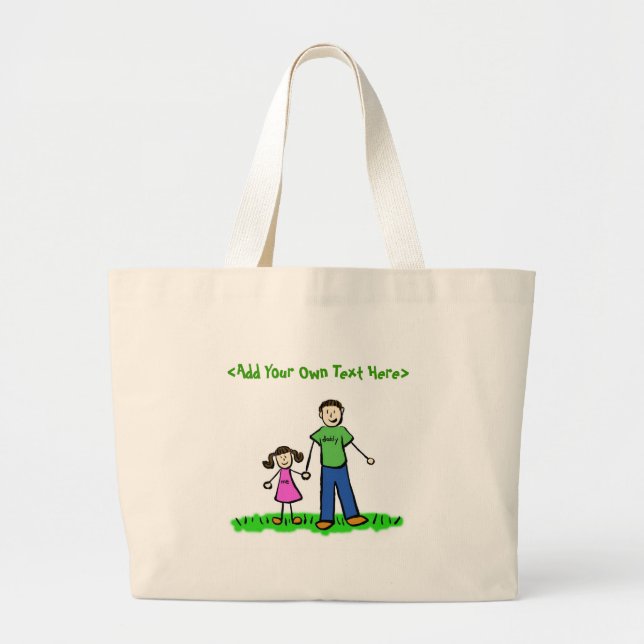 Daddy's Little Girl Bag (Brunette) (Front)