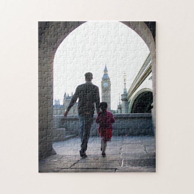 Daddy's Little Girl - London - 11x14 - 252 pc Jigsaw Puzzle (Vertical)