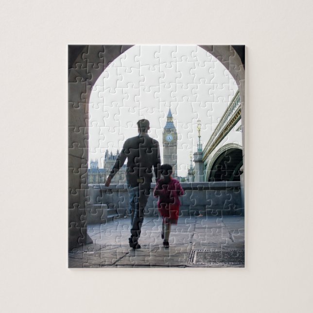 Daddy's Little Girl - London - 8x10 - 110 pc Jigsaw Puzzle (Vertical)