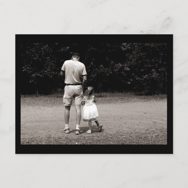 Daddy's Little Girl Postcard (Front)