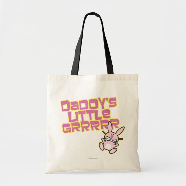 Daddy's Little Girl Tote Bag (Front)