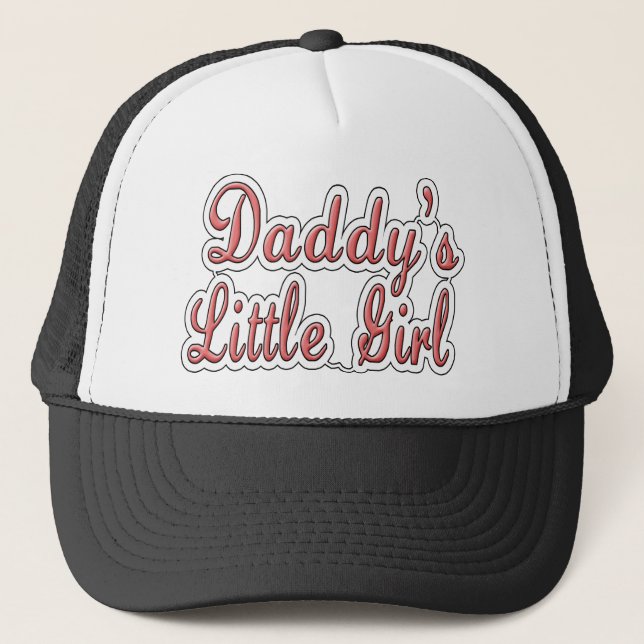 Daddy's Little Girl Trucker Hat (Front)