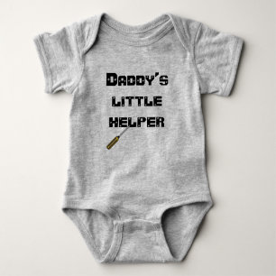 Daddy's little helper baby bodysuit