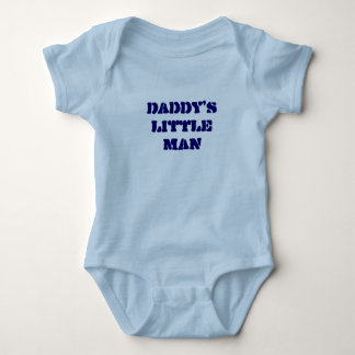 Daddy's little man baby bodysuit