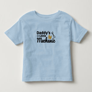 Daddy's little mechanic toddler T-Shirt