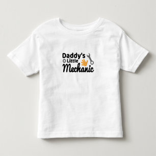 Daddy's little mechanic toddler T-Shirt