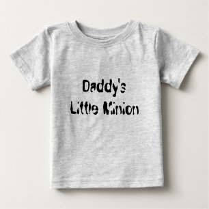 Daddy's Little Minion Baby T-Shirt