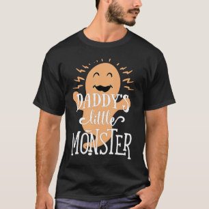 Daddy's Little Monster  Halloween  Ghost T-Shirt