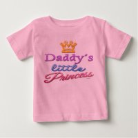 Daddy's Little Princess Baby Toddler T-Shirt