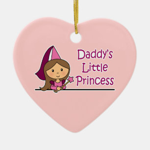 Daddy's Little Princess Ceramic Tree Decoration