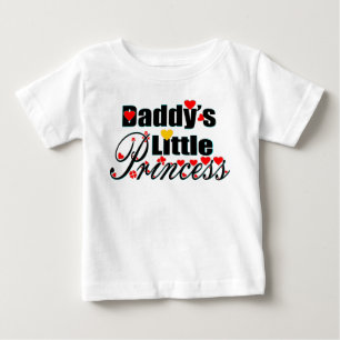 ❤✔Daddy's Little Princess Fab Breatheable Ruffle Baby T-Shirt