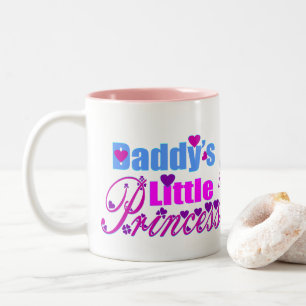 ❤✔Daddy's Little Princess Fabulous Two-Tone Two-Tone Coffee Mug