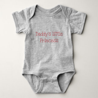 Daddy's little Princess onsie Baby Bodysuit