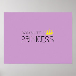 Daddy's little Princess Poster