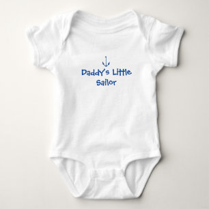 "Daddy's Little Sailor" Baby Bodysuit