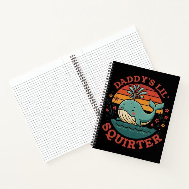 Daddys Little Whale Notebook (Inside)