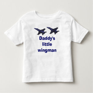 Daddy's Little Wingman Toddler T-Shirt