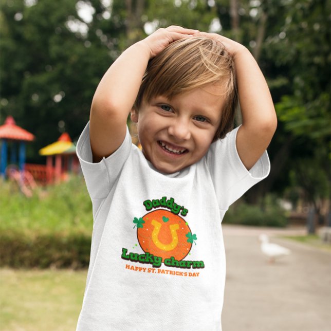 Daddy's Lucky Charm St. Patrick's Day Baby Bodysuit (Creator Uploaded)