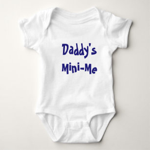 Daddy's Mini-me Onsie/Creeper for baby Baby Bodysuit