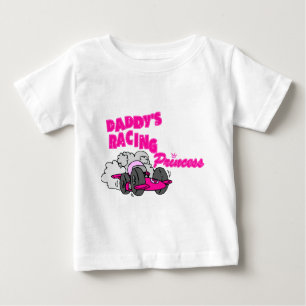 Daddy's Racing Princess Baby T-Shirt