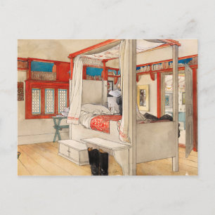 Daddy's Room, 1895 by Carl Larsson Postcard