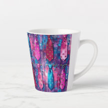 Daddy's Tie Collection Small Ceramic Latte Mug