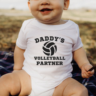 Daddy's Volleyball Partner Baby gift  Baby Bodysui Bodysuit