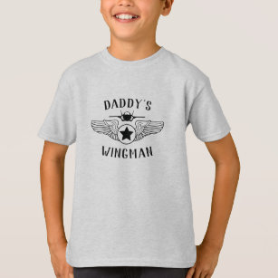 Daddy's Wingman F-35 and Wings Girls T-Shirt