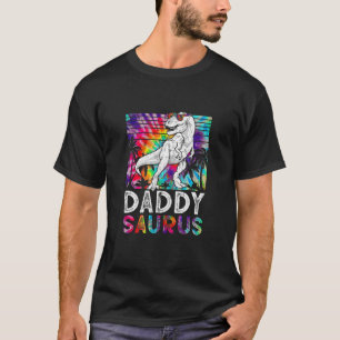 Daddysaurus Dinosaur Daddy Saurus Family Father Da T-Shirt