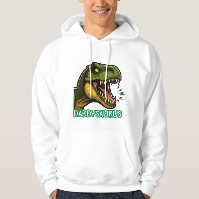 Daddysaurus Hoodie (Front)