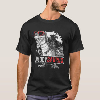 Daddysaurus Rex Dinosaur Daddy Saurus Family Match T-Shirt