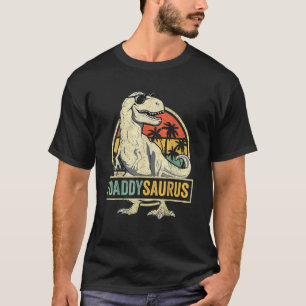 Daddysaurus Rex Dinosaur Daddy Saurus Family Match T-Shirt