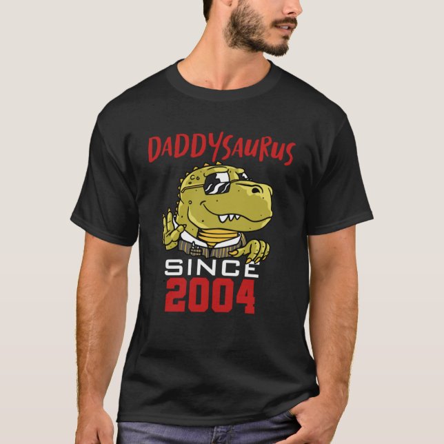 Daddysaurus since 2004 T-Shirt (Front)