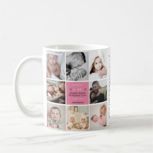 'Daddyy & Me' 1st Father's Day Photo Collage mug