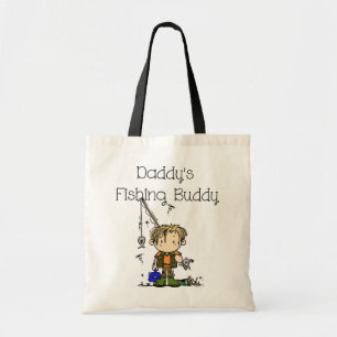 DADFISHINGBUDDY.png Tote Bag