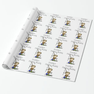 DADFISHINGBUDDY.png Wrapping Paper