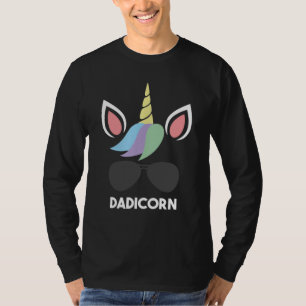 Dadicorn Funny Unicorn Best Dad Father's Day Gift T-Shirt
