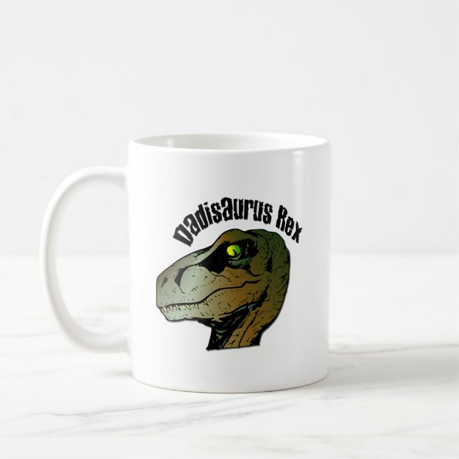 Dadisaurus Rex: Double Printed Coffee Mug (Left)