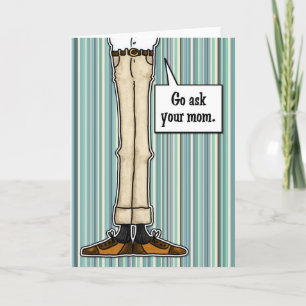 Dadism - For Any Father Card