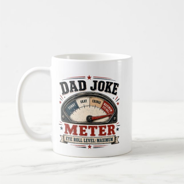 DadJoke Metre  Coffee Mug (Left)
